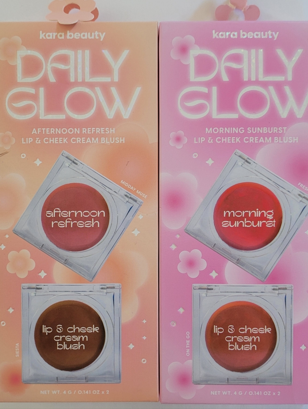 Kara Beauty Daily Glow Afternoon & Morning Lip And Check Creme Blush